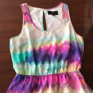 Jack watercolor dress